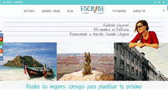 Desktop Screenshot of escribecuandollegues.com